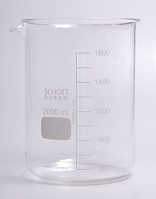 science laboratory beaker