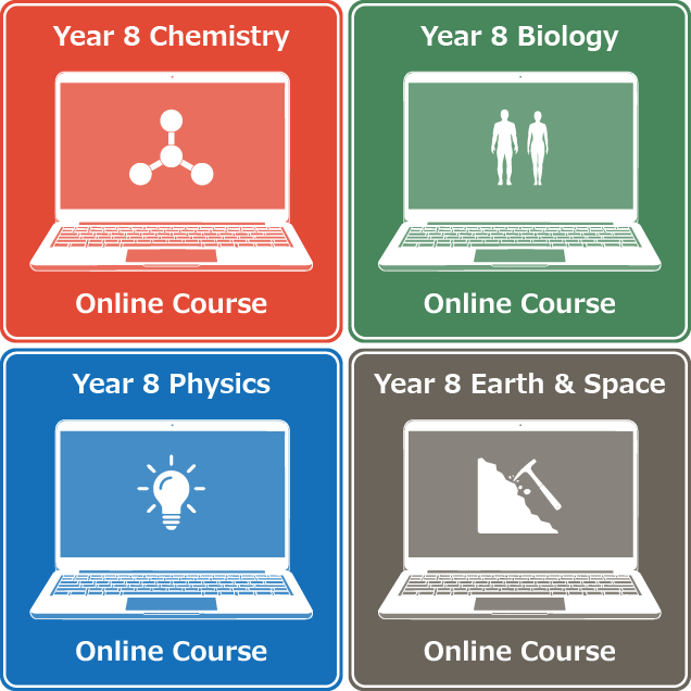 year 8 science online courses product icon