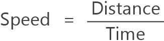 speed formula