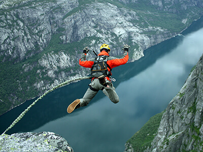 conservation of energy bungee jumping