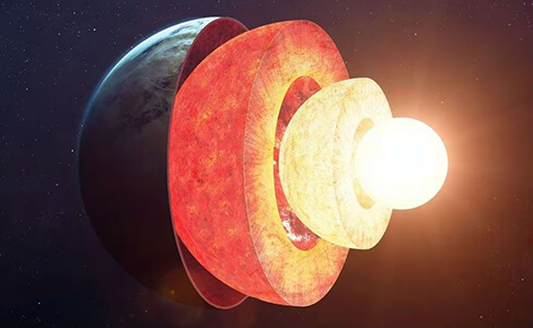 earths internal structure online science lesson contents