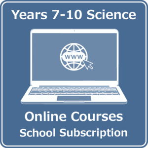years 7-10 science online courses australian curriculum school subscription