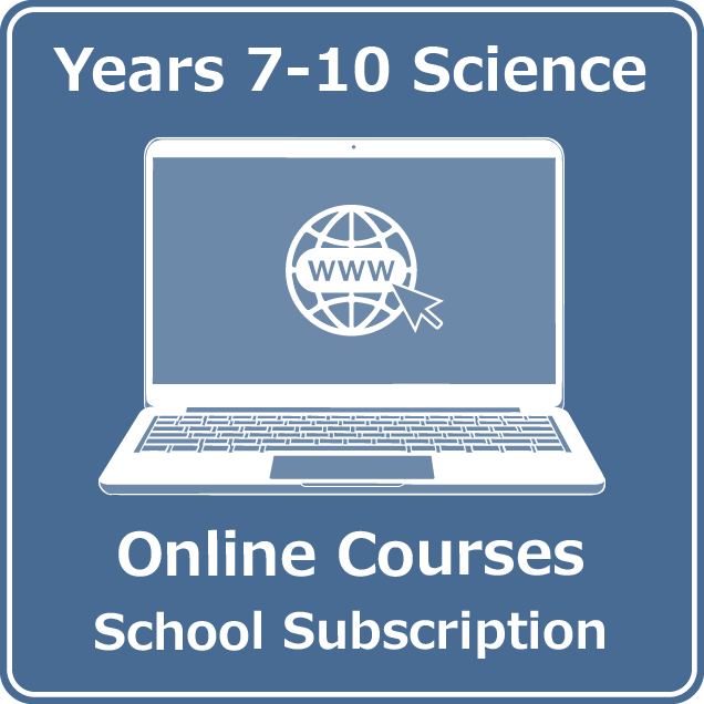 years 7-10 science online courses australian curriculum school subscription