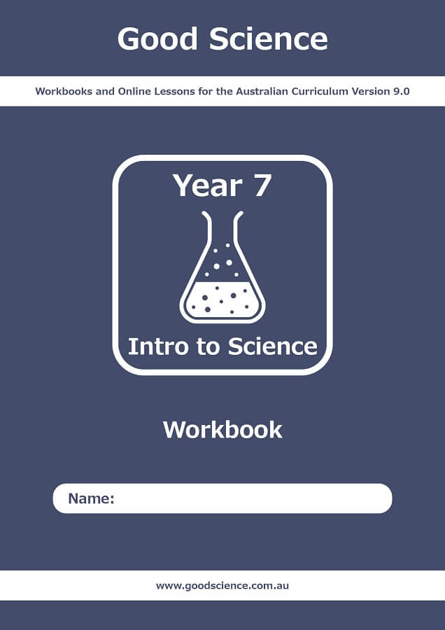 year 7 intro to science workbook australian curriculum version 9