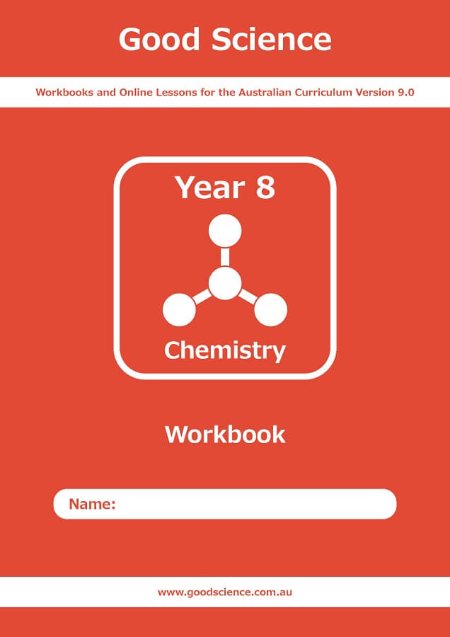 year 8 chemistry workbook australian science curriculum version 9