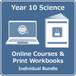 year 10 science online courses print workbooks individual bundle