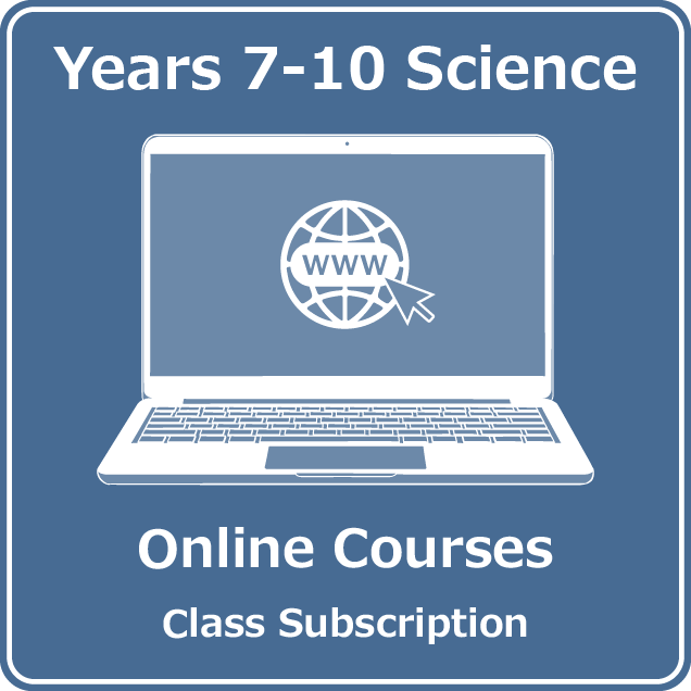 years 7-10 science online courses australian curriculum class subscription