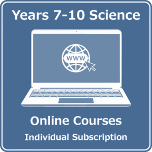 years 7-10 science online courses australian curriculum individual subscription