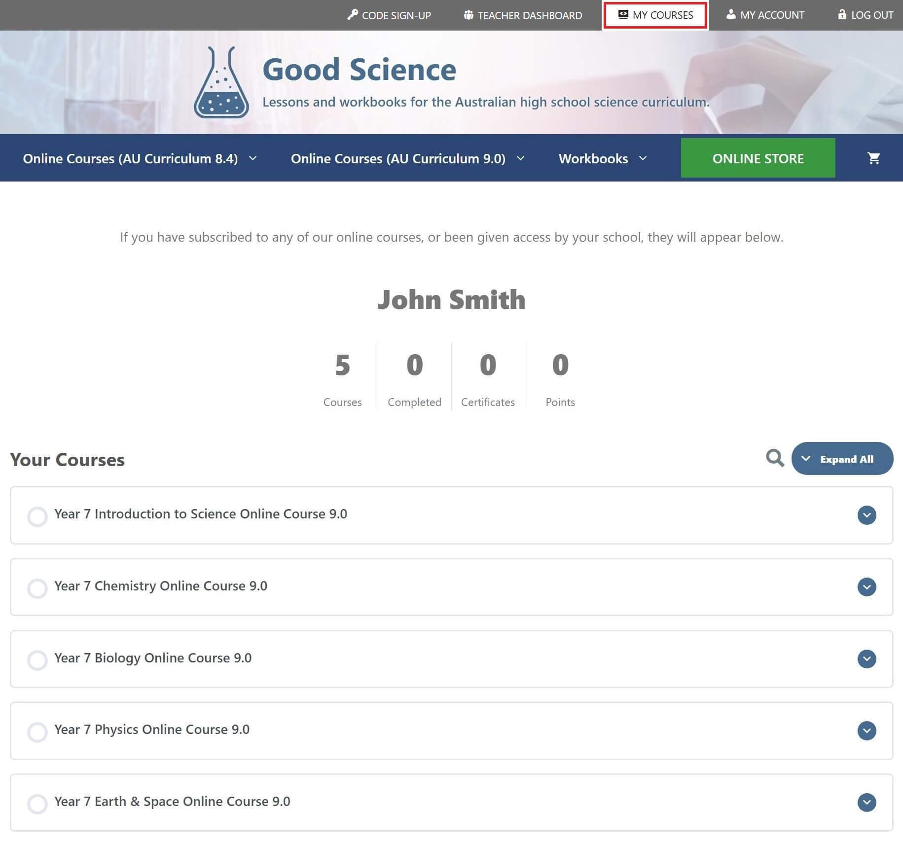 user instructions teachers screenshot 1
