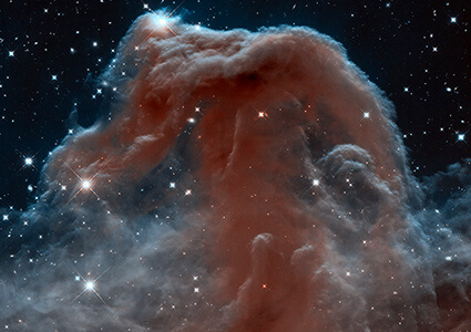 cosmic dust horsehead nebula