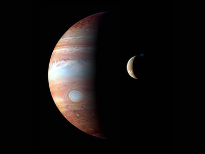 universe jupiter and io