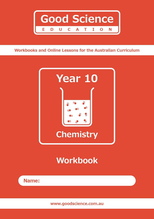 year 10 chemistry workbook australian science curriculum