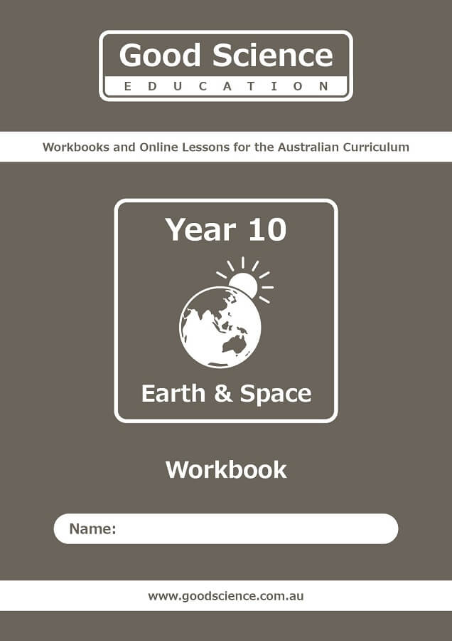 year 10 earth and space workbook australian science curriculum