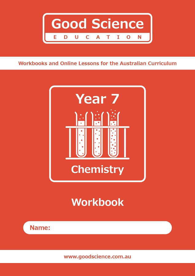 year 7 chemistry workbook australian science curriculum