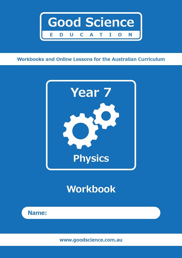 year 7 physics workbook australian science curriculum