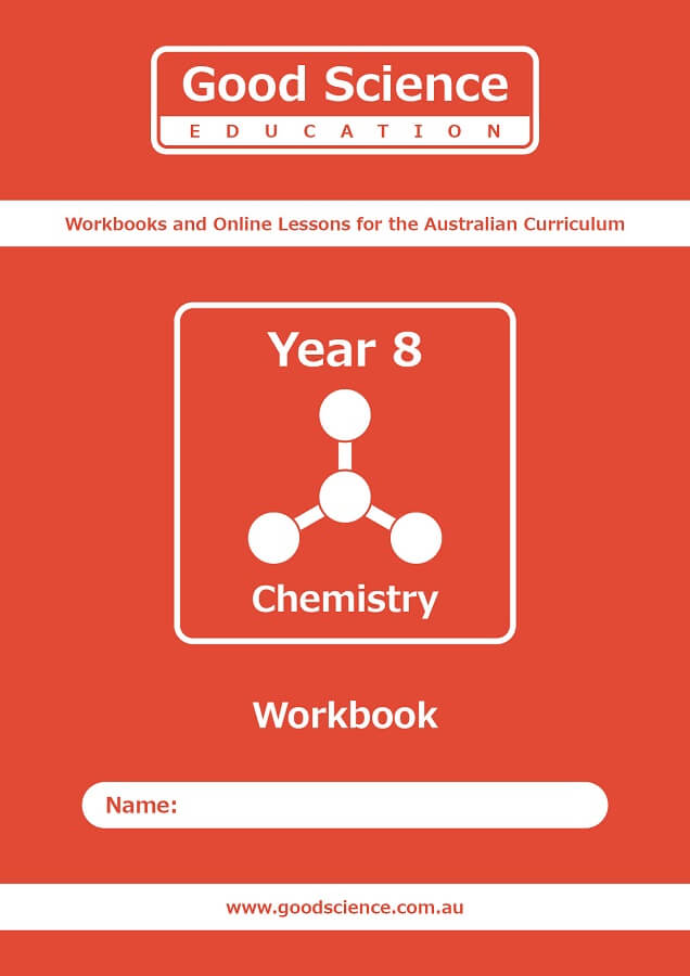 year 8 chemistry workbook australian science curriculum