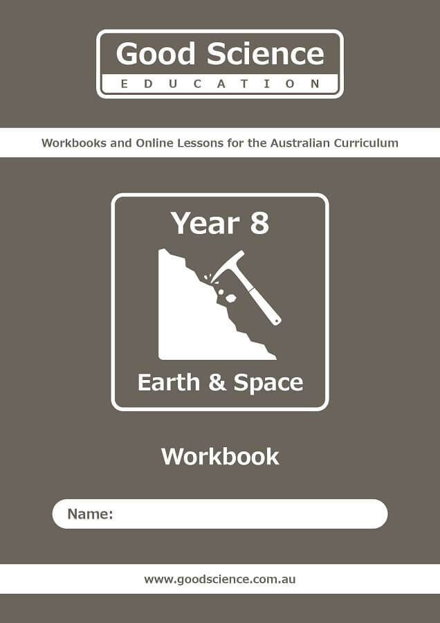 year 8 earth and space workbook australian science curriculum