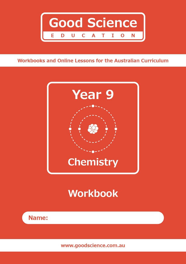 year 9 chemistry workbook australian science curriculum