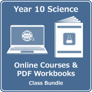 year 10 science online courses pdf workbooks class bundle