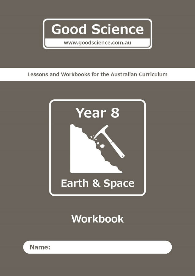 year 8 earth and space workbook australian science curriculum