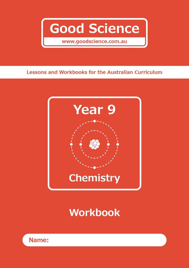year 9 chemistry workbook australian science curriculum